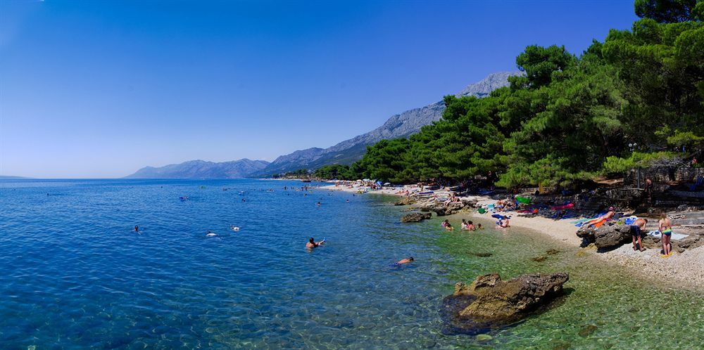 Mobile Homes Basko Polje Campground Baška Voda Esterno foto