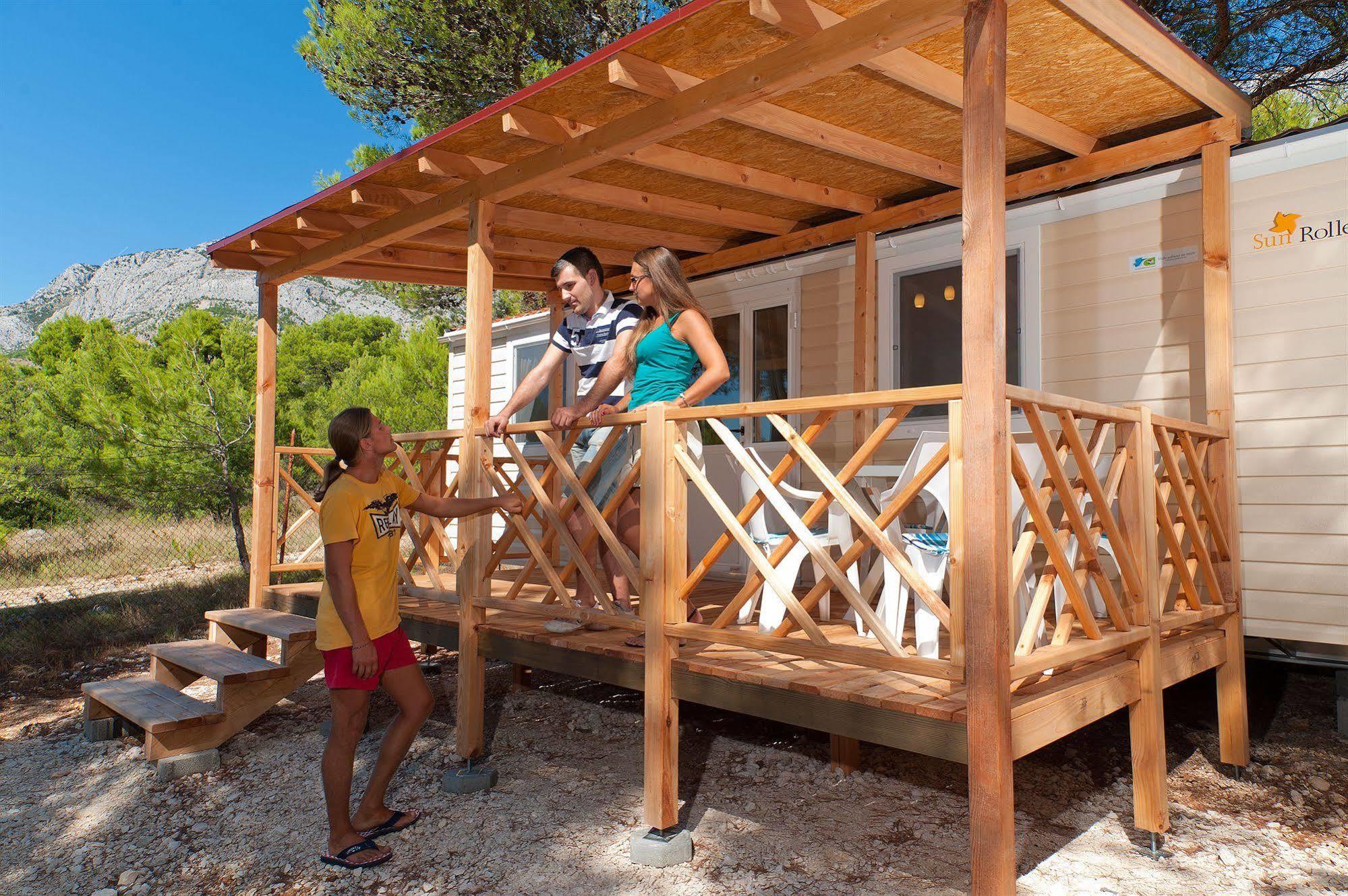 Mobile Homes Basko Polje Campground Baška Voda Esterno foto